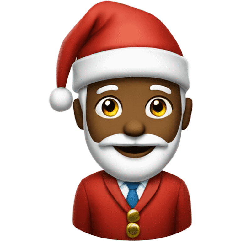 Santa Claus as a salesman  emoji