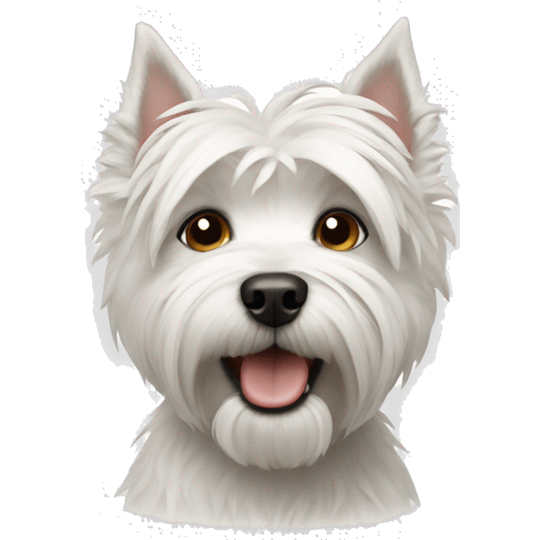 Dog-west highland terrier emoji