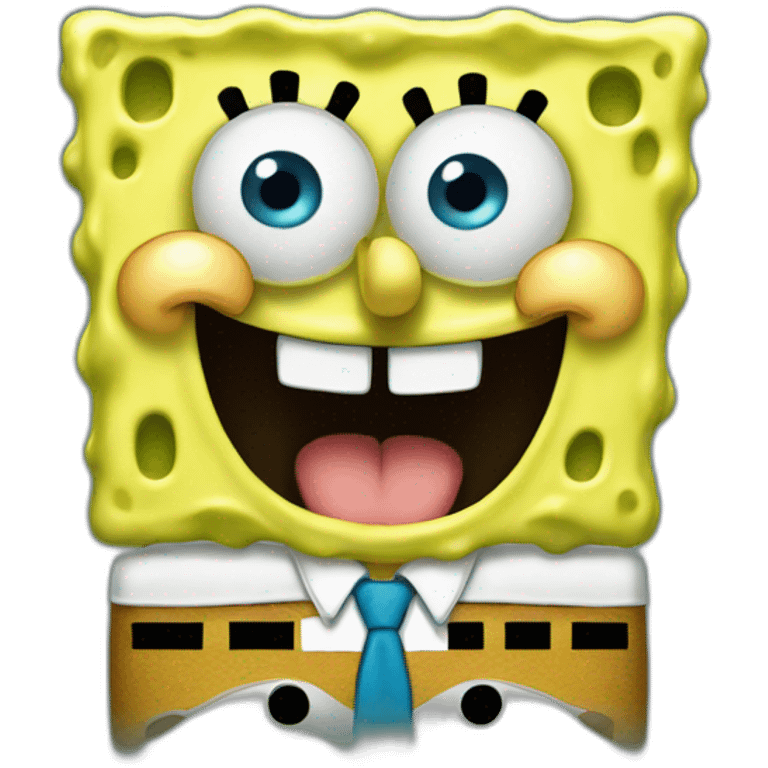 SpongeBob with Patric emoji