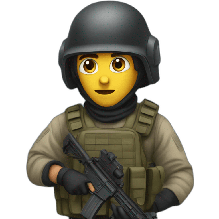 counter terrorist going to B site emoji