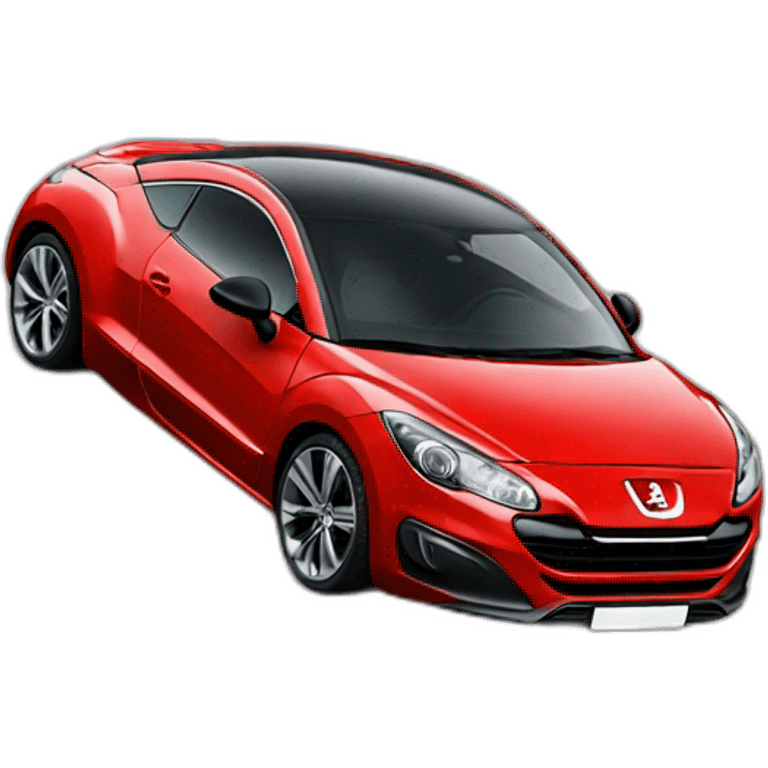 red rcz peugeot emoji