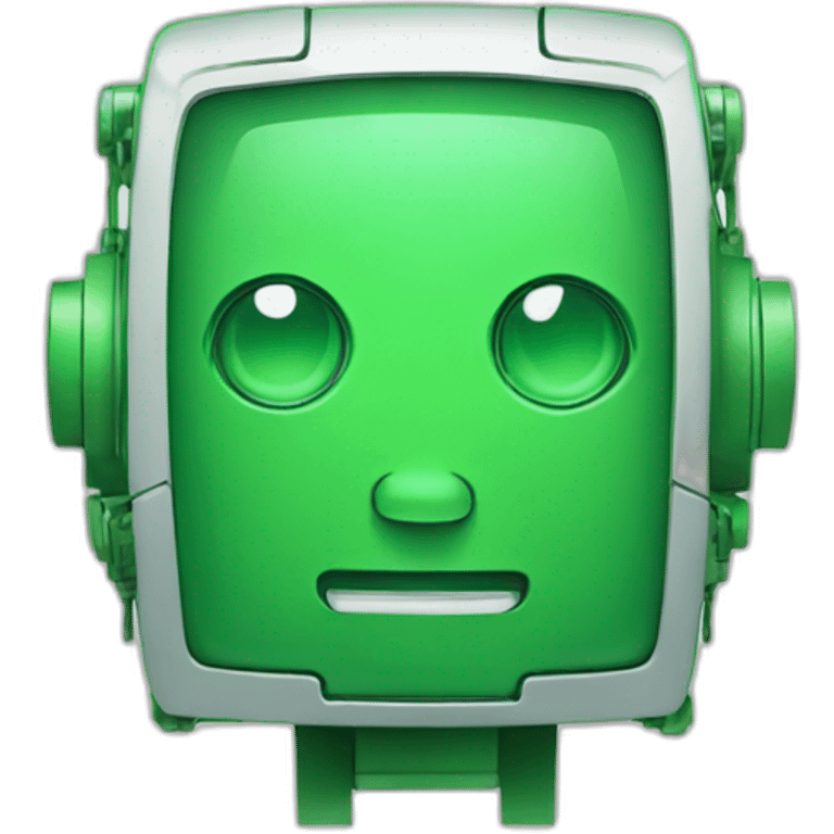 Green-square-outline-robot-animated-face emoji