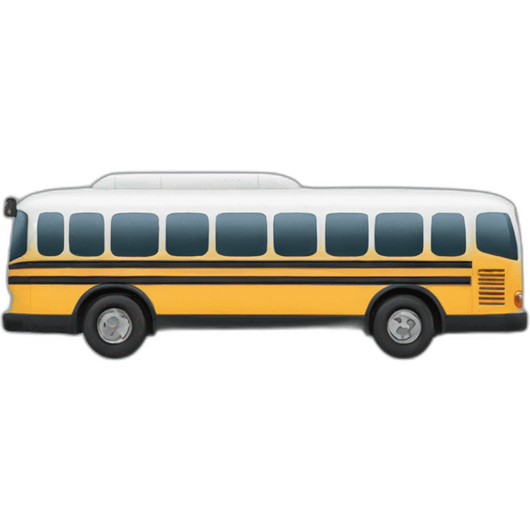 Bus from the side emoji