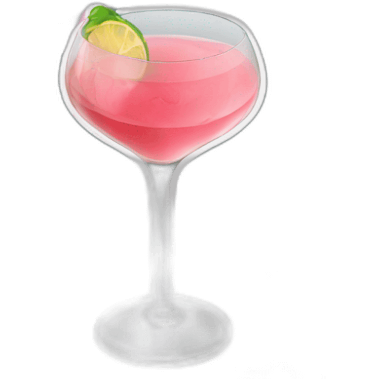 cocktail rose emoji