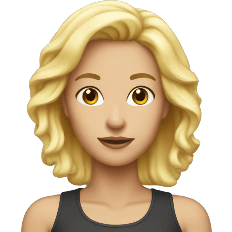  Attractive blonde  emoji