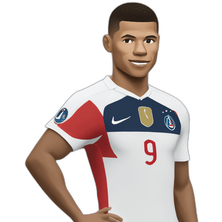 Kylian Mbappé love Cristiano Ronaldo emoji