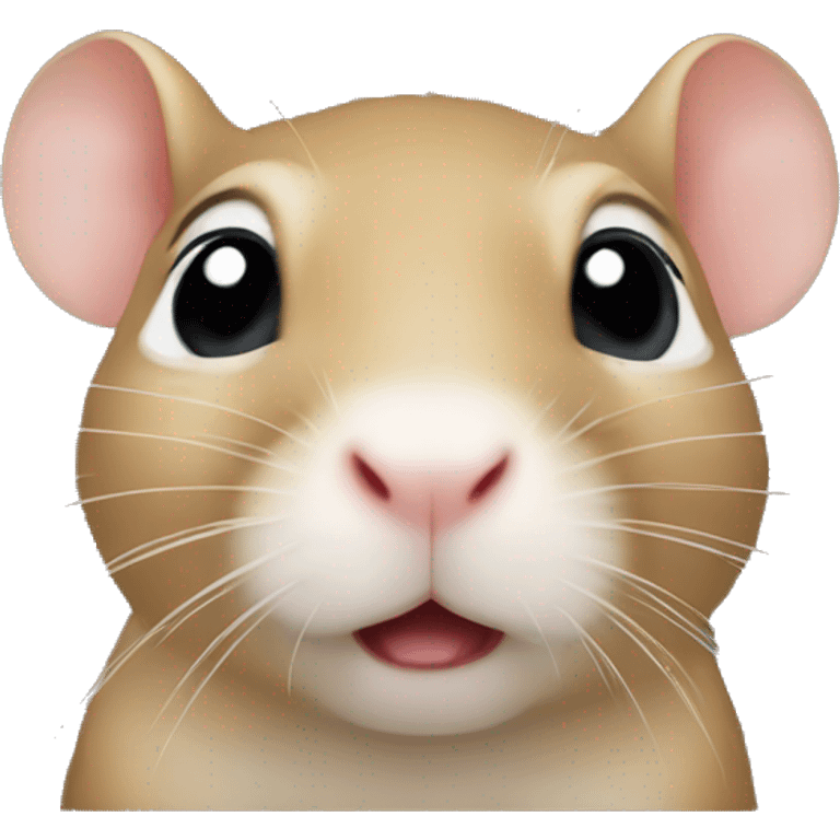 gerbil  black emoji