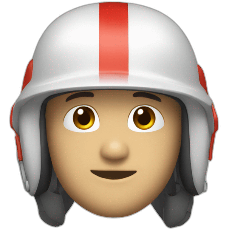 helper helmet red  emoji