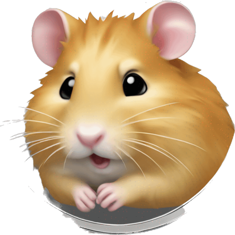 hamster is depicted on the coin  emoji