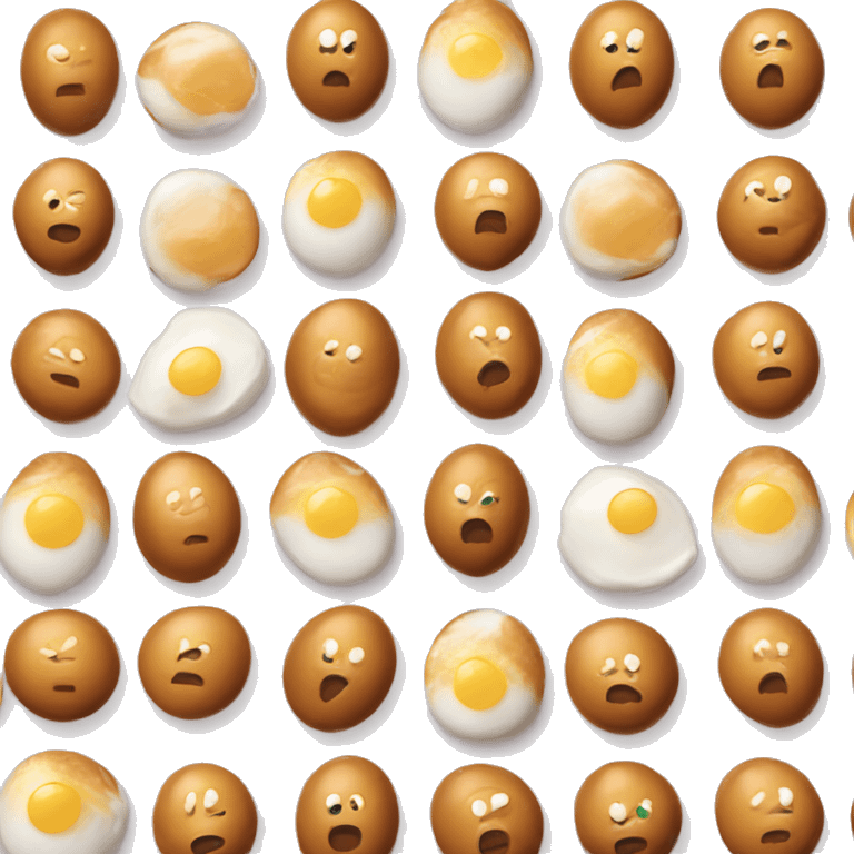 Starbucks egg bites emoji