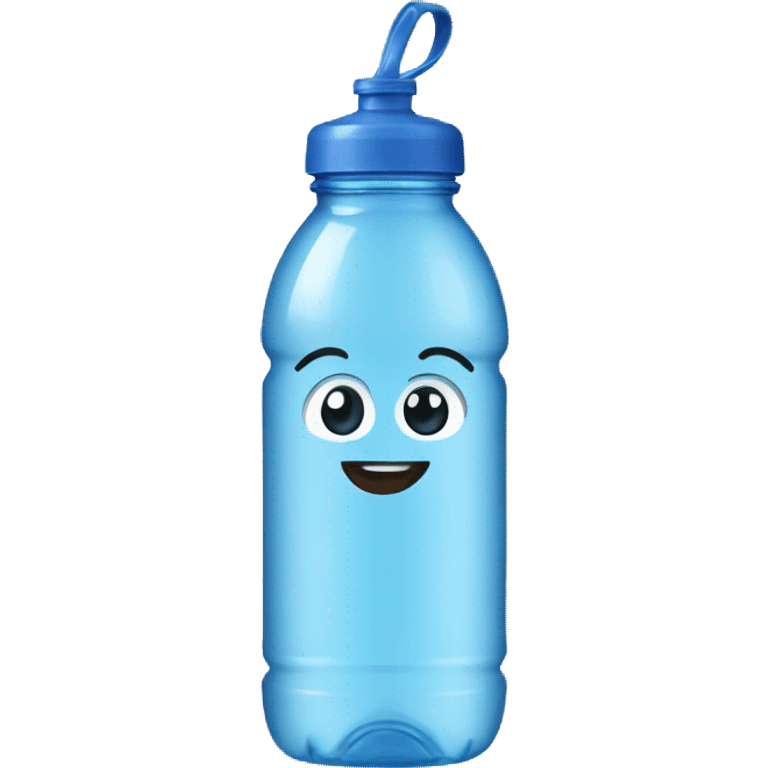 A water bottle  emoji