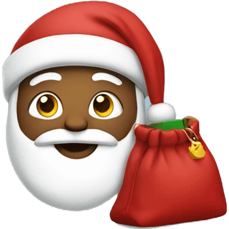 Santa with bag emoji