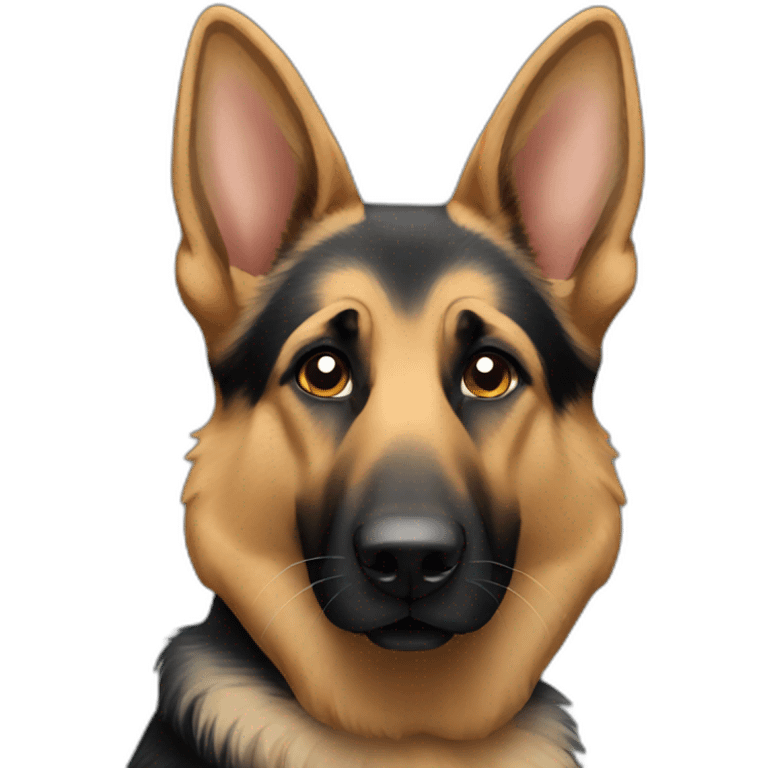 German Shepherd  emoji