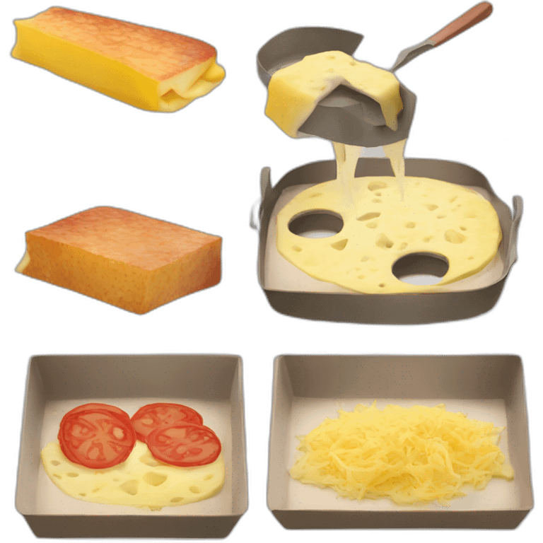 Raclette caquelon emoji