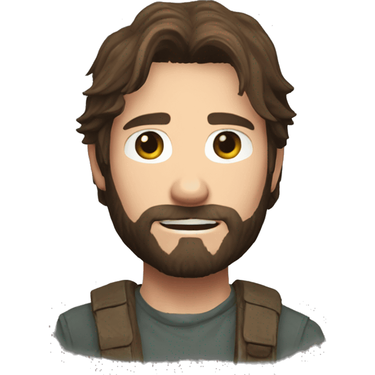 Joel from last of Us hello emoji