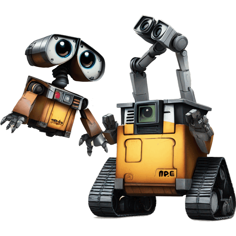 wall-e and moe emoji