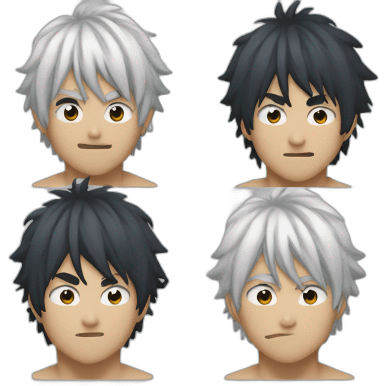 sataka gintoki picking nose emoji