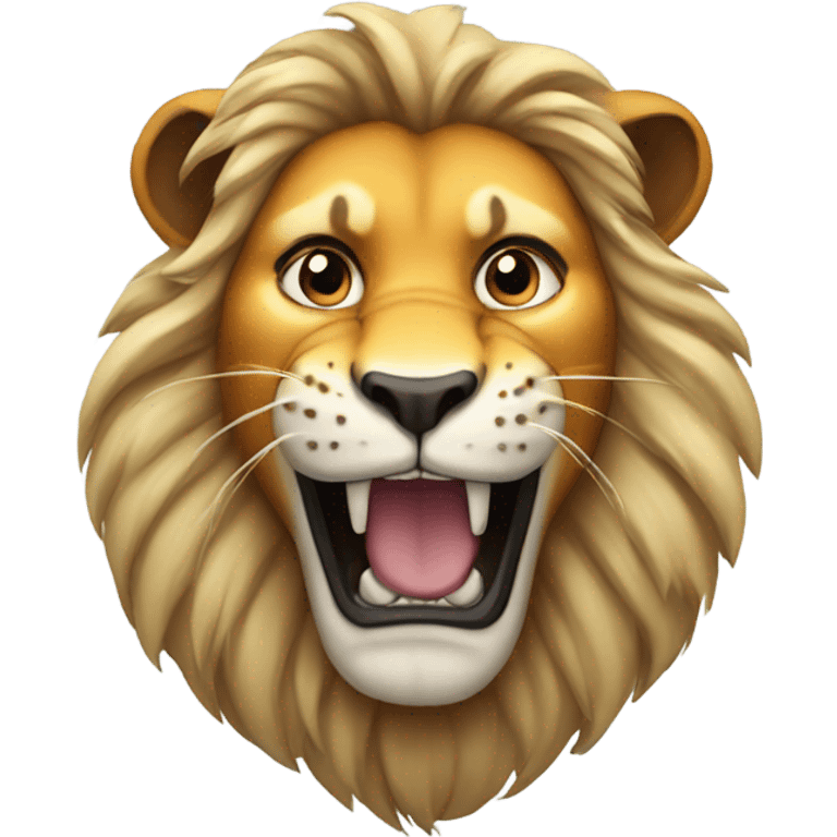 Half lion half tiger emoji