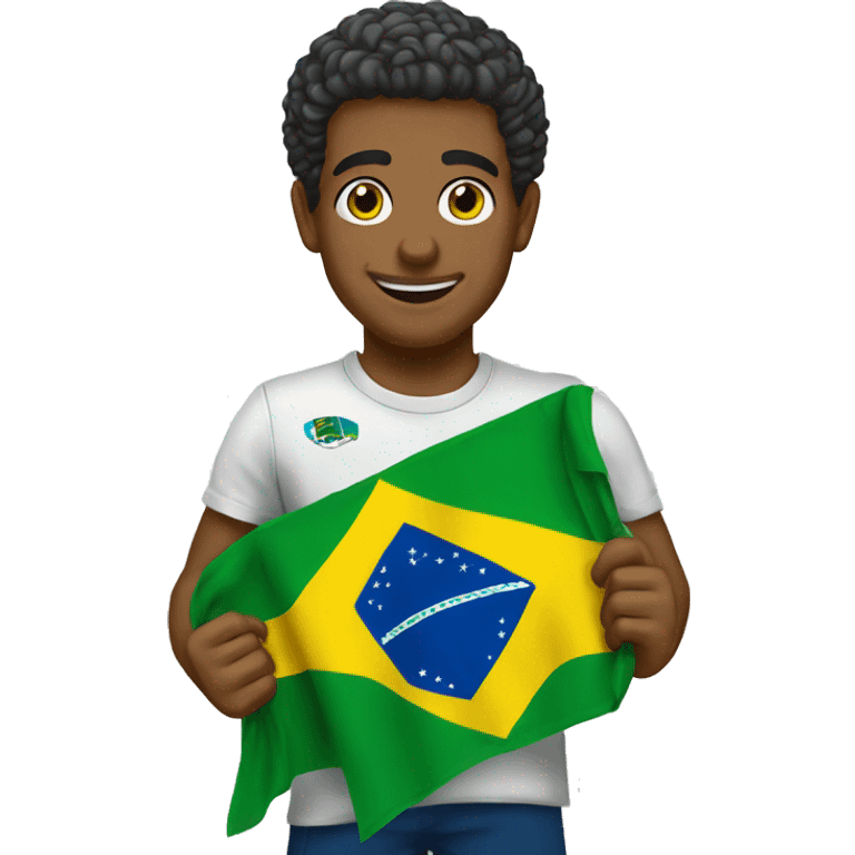 Criar bandeira do brasil emoji