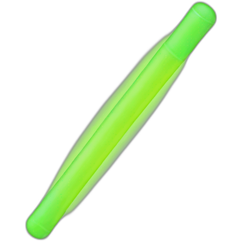 fluorescent stick emoji