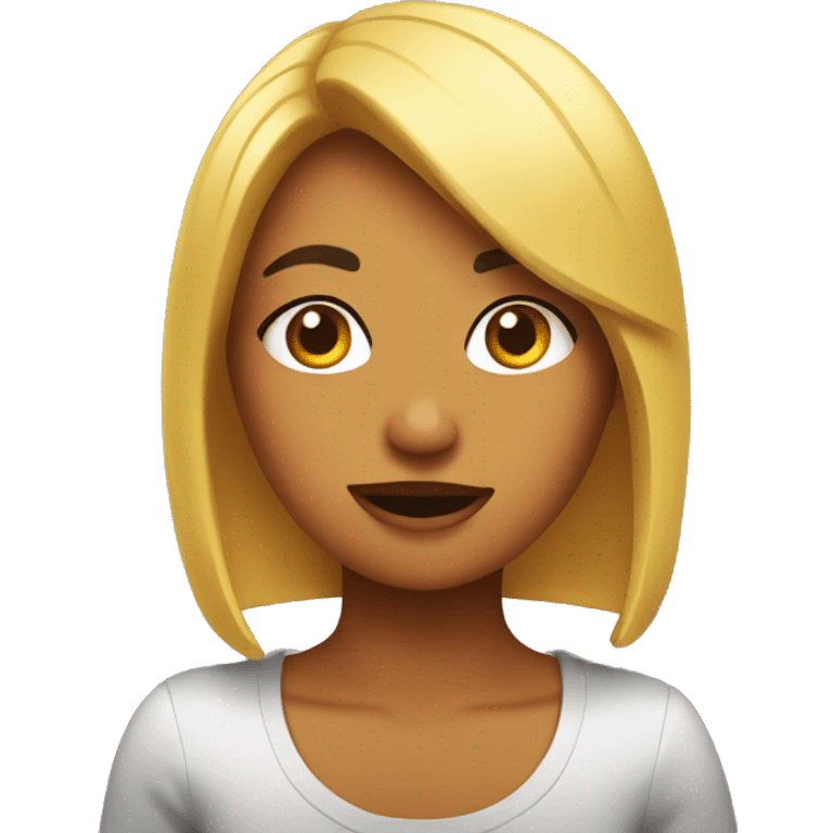 Chica emoji