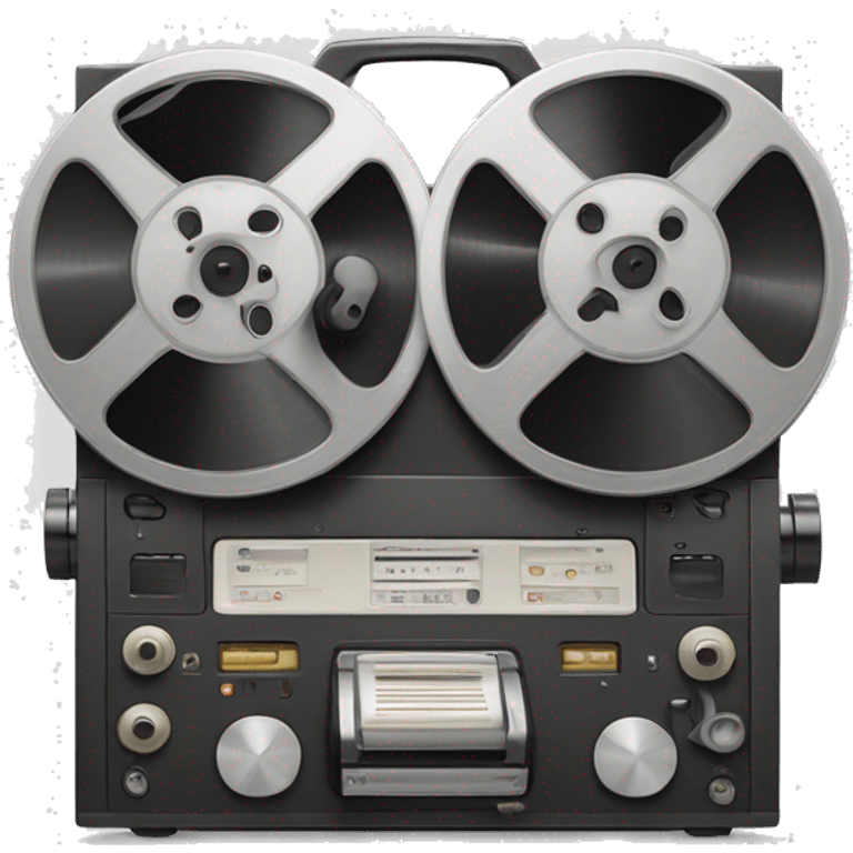 tape machine reel to reel emoji