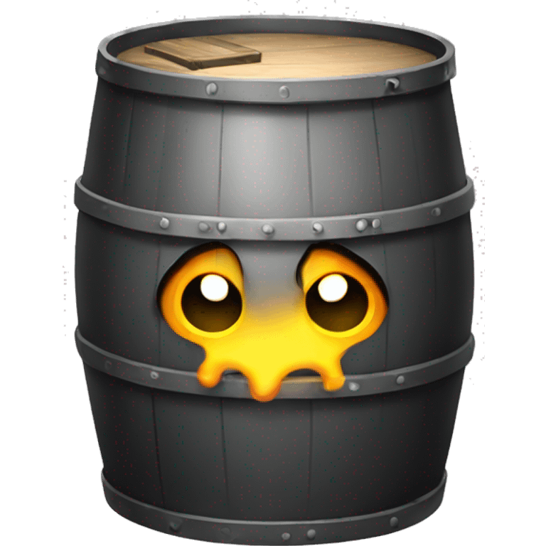 Toxic barrel  emoji