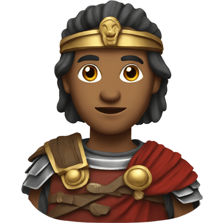 an ancient Roman soldier  emoji