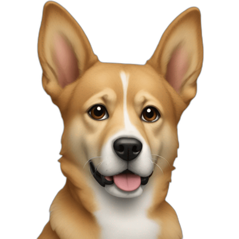 Based sigma dog emoji