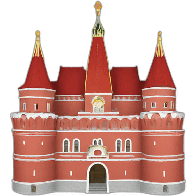 Kremlin red square emoji