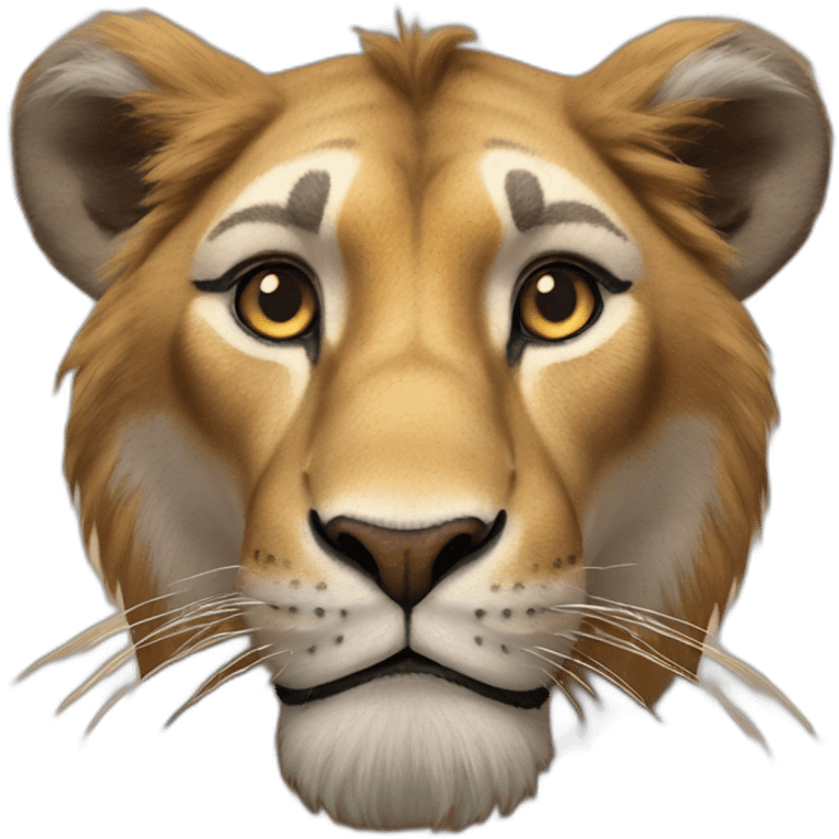 Symba from lion king emoji