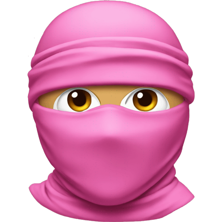 pink ninja emoji emoji