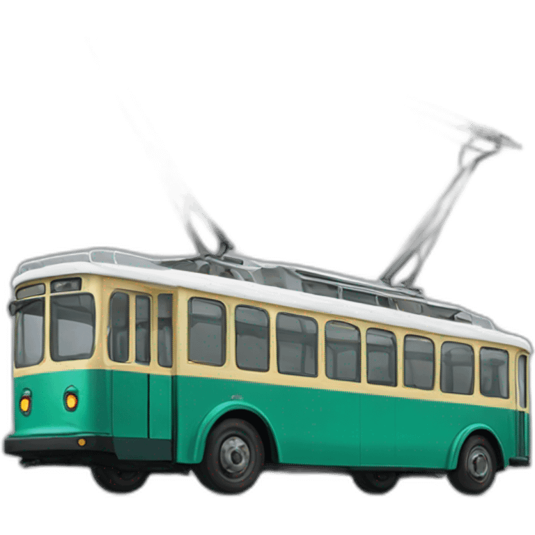 trolleybus emoji