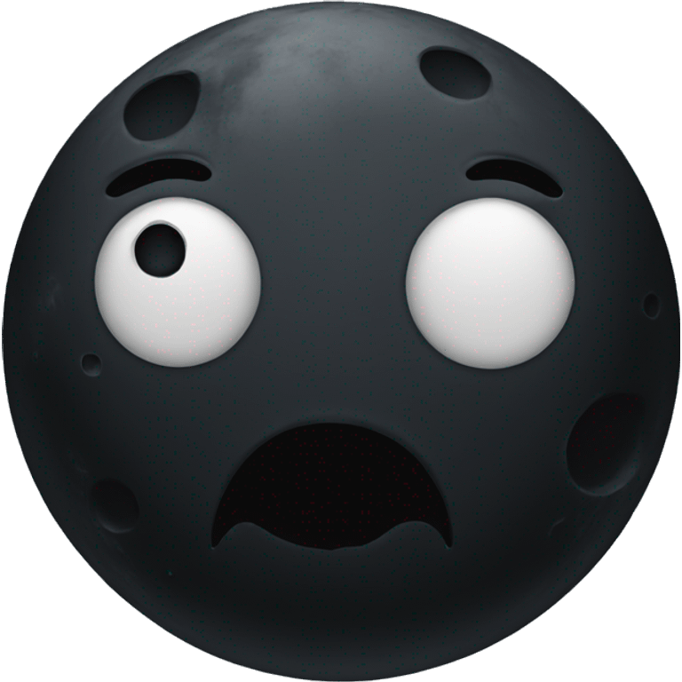 black moon emoji