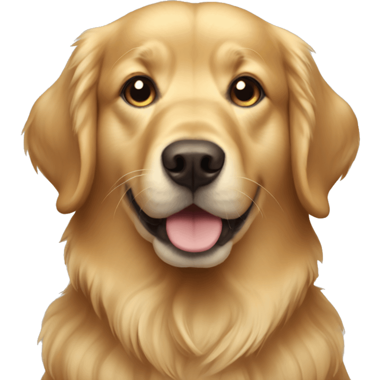 Golden retriever emoji