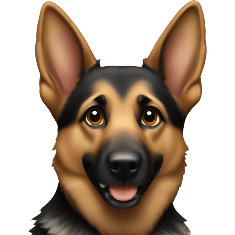 Dog german shepherd  emoji