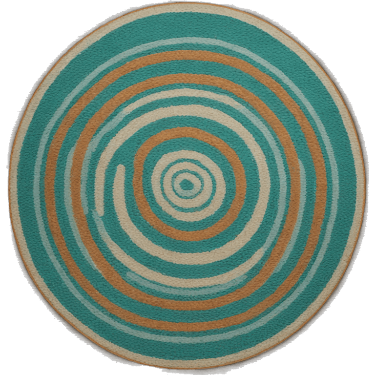 round carpet emoji