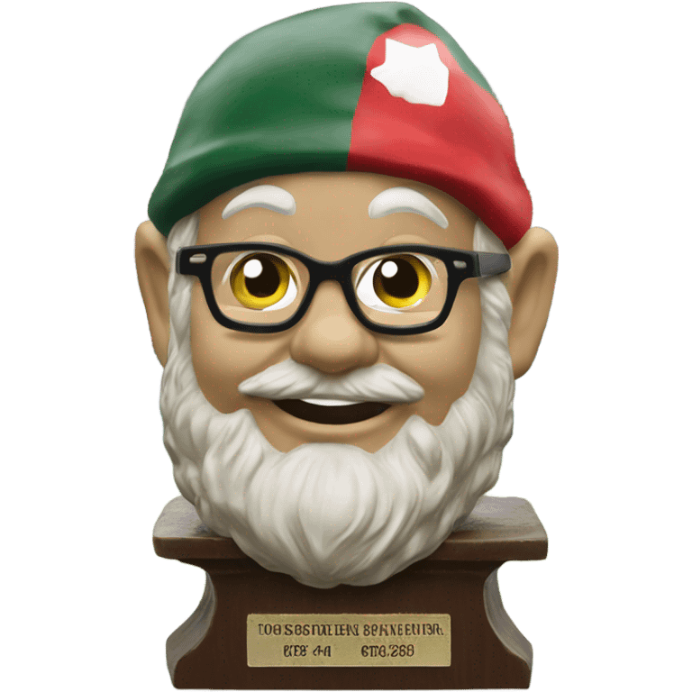 Garden gnome heisman trophy  emoji