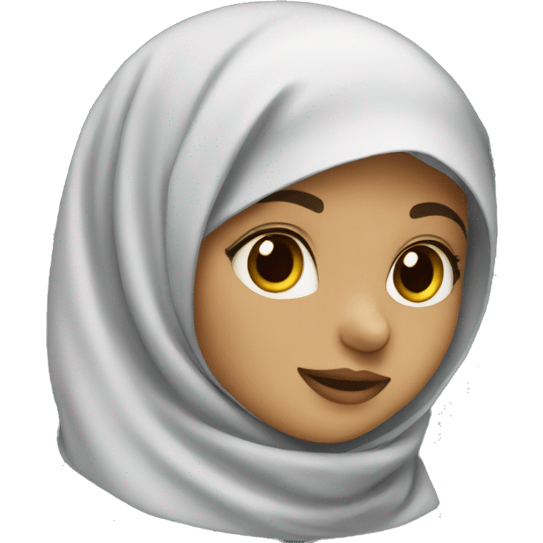 Hijab girl emoji