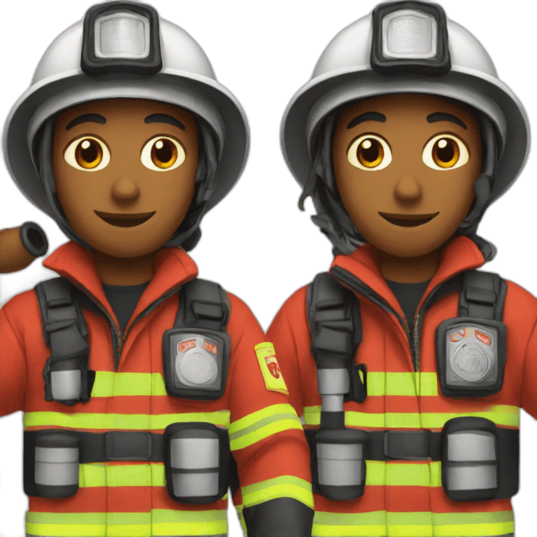 fire fighters emoji