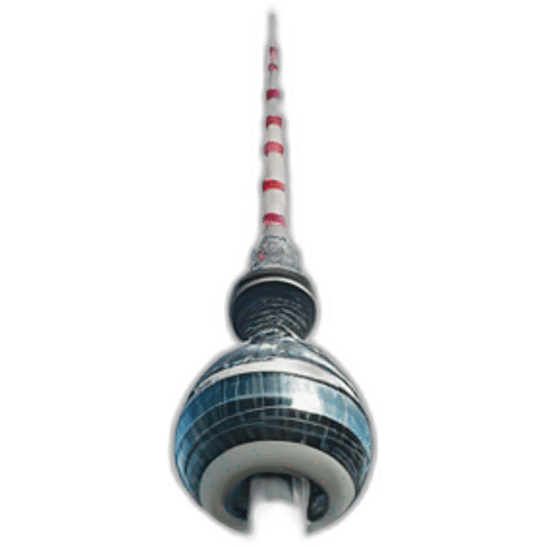 Berlin TV tower emoji