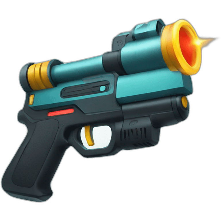 laser tag gun emoji