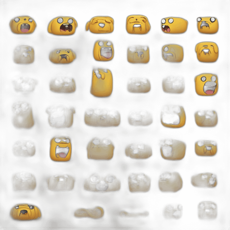 Jake the dog adventure time emoji