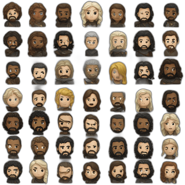 Game of thrones emoji