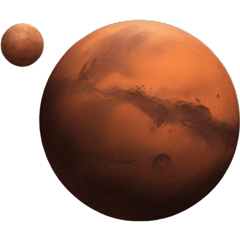 Planet-Mars emoji