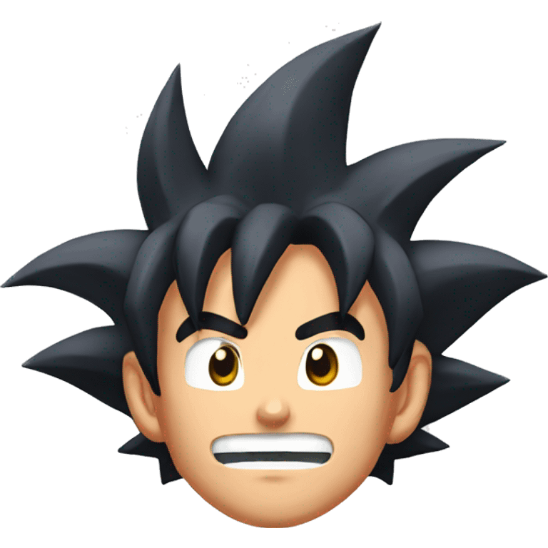 Goku qui dit si emoji