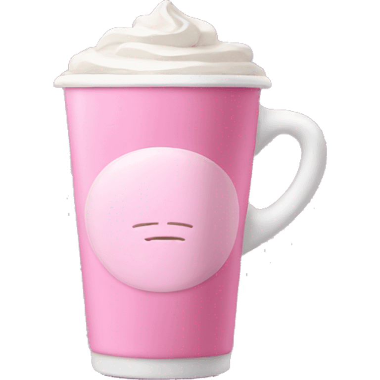 pink latte emoji