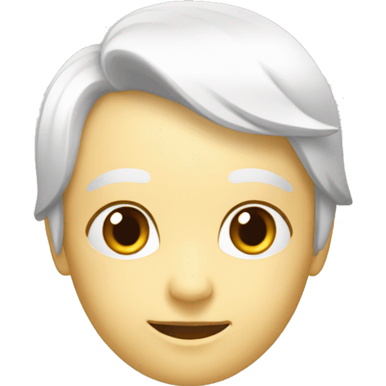 Ruban blanc  emoji