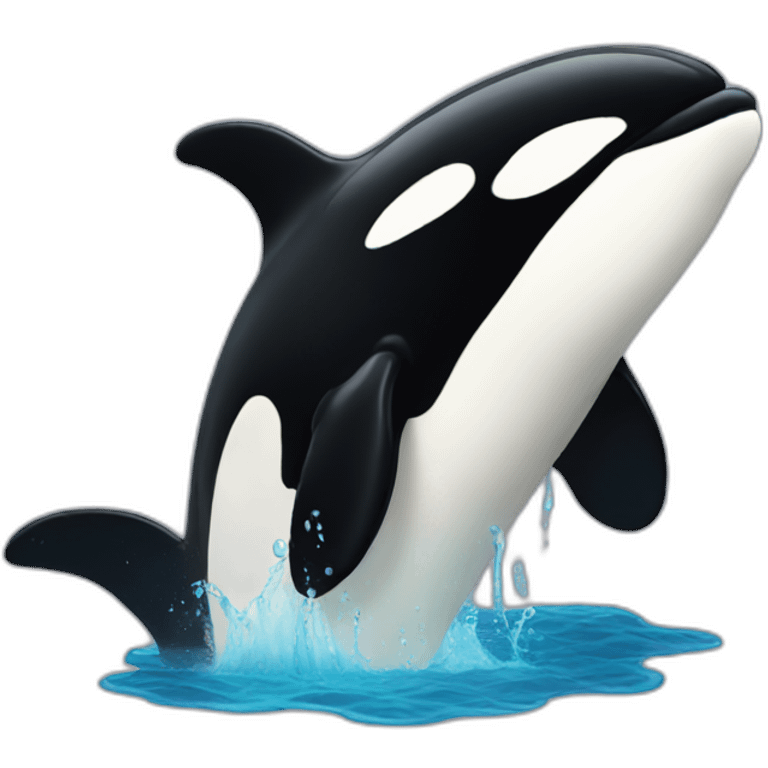 very sad orca emoji