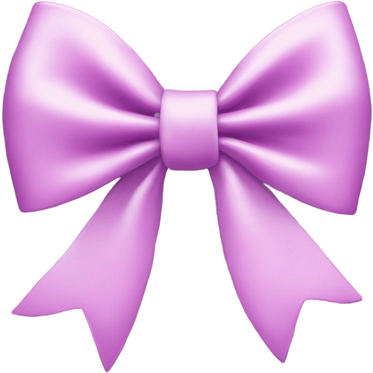 A coquette bow emoji